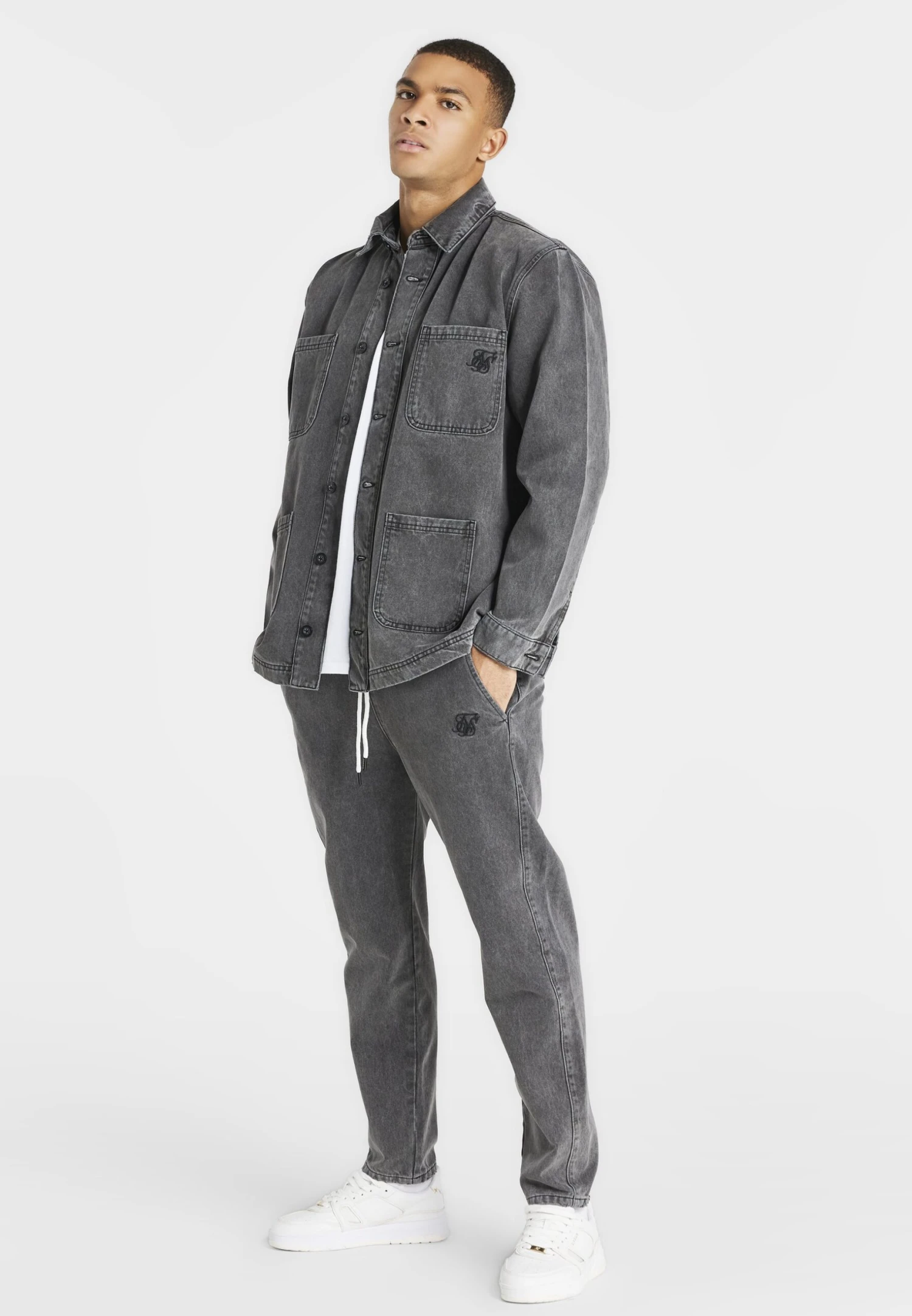 SikSilk Slim Fit Jeans 4 SikSilk Slim Fit Jeans - Afbeelding 2