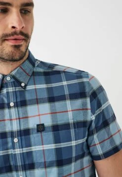 Next STRETCH OXFORD CHECK SHORT SLEEVE STANDARD - Overhemd -Heren Kleding Winkel 0ed3ea87d3ad49eea8e496e94ccf3ca9