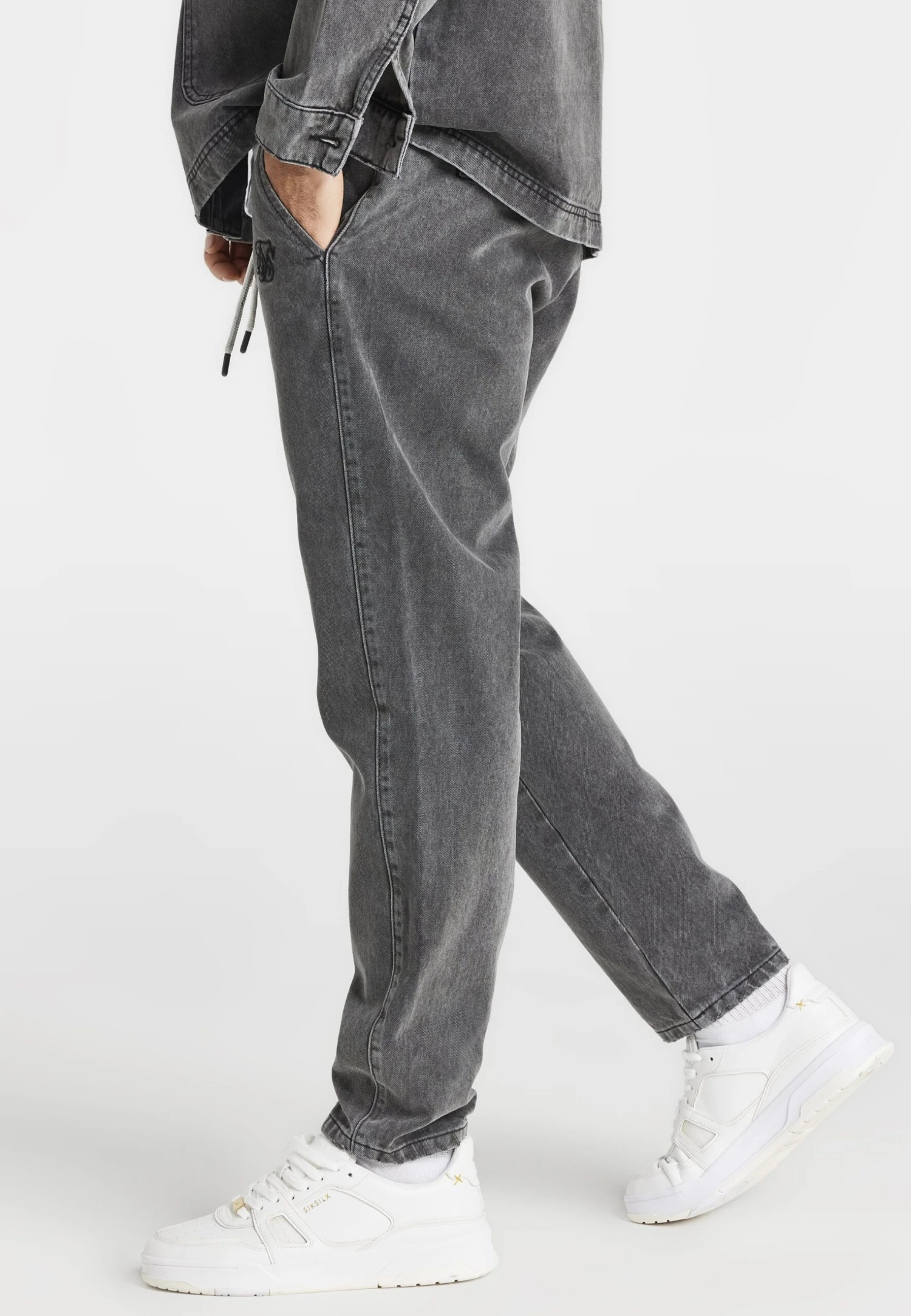 SikSilk Slim Fit Jeans 6 SikSilk Slim Fit Jeans - Afbeelding 4