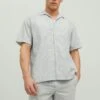 Jack & Jones KURZARM SEERSUCKER - Overhemd 1 Jack & Jones KURZARM SEERSUCKER - Overhemd -Heren Kleding Winkel 22289548ee36438885a3e8538d250852