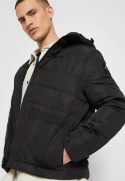 Calvin Klein Jeans BADGE ELASTIC TRIM JACKET - Jas -Heren Kleding Winkel 2d7805f269e34b5f9cc8d7561fdaa773