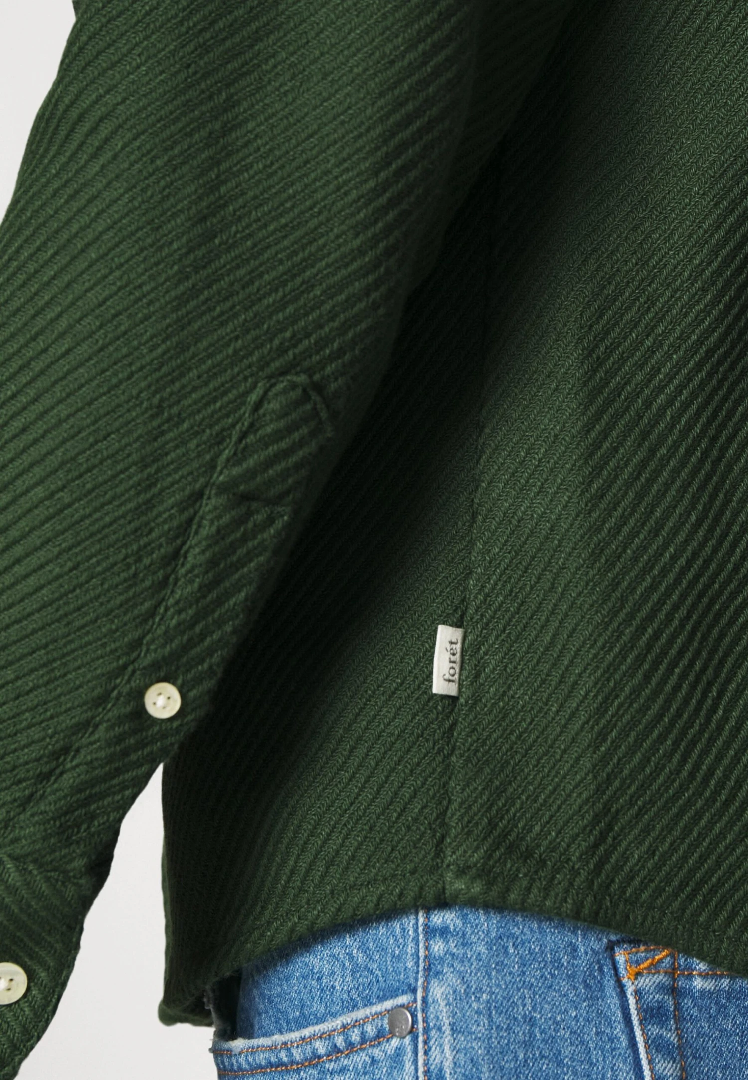 Foret BARLEY HEAVY OVERSHIRT - Overhemd 7 Foret BARLEY HEAVY OVERSHIRT - Overhemd - Afbeelding 5