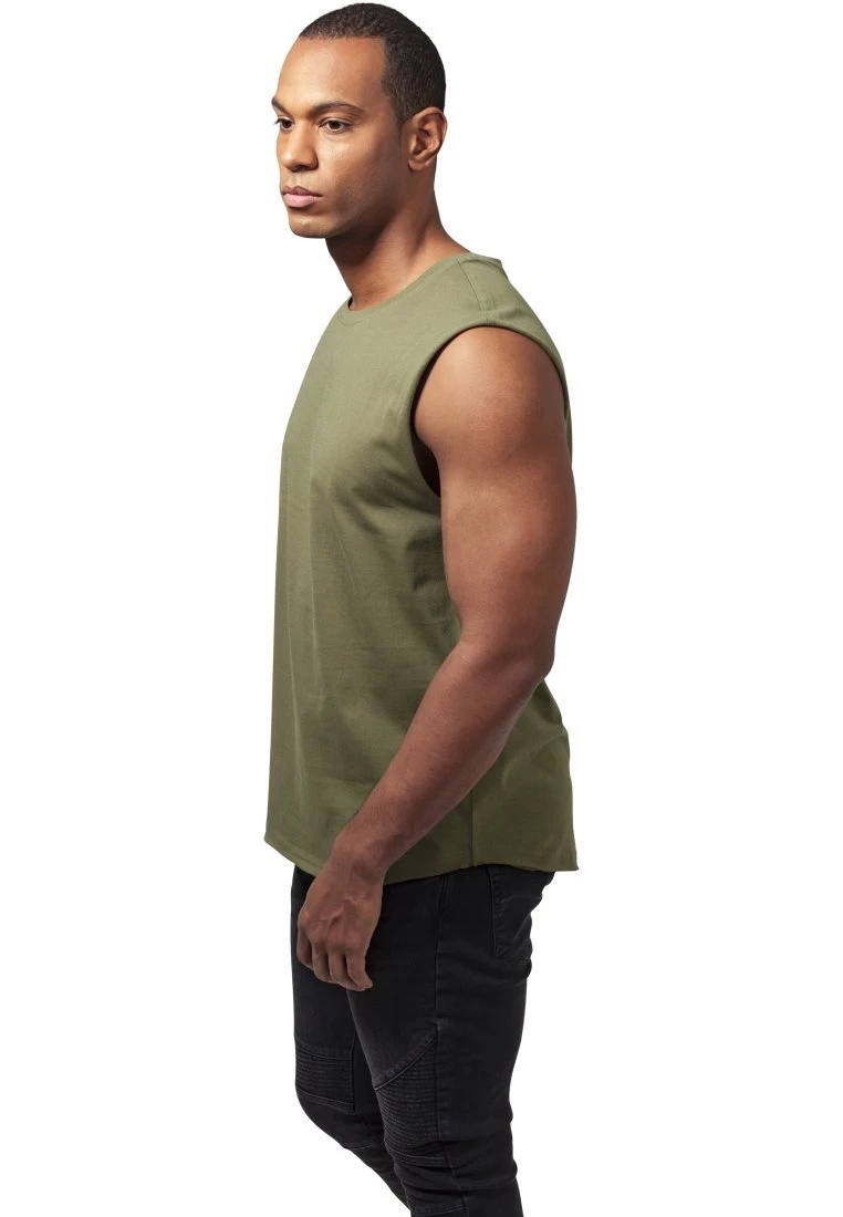 URBAN CLASSICS OPEN EDGE SLEEVELESS TEE - Top 3 URBAN CLASSICS OPEN EDGE SLEEVELESS TEE - Top
