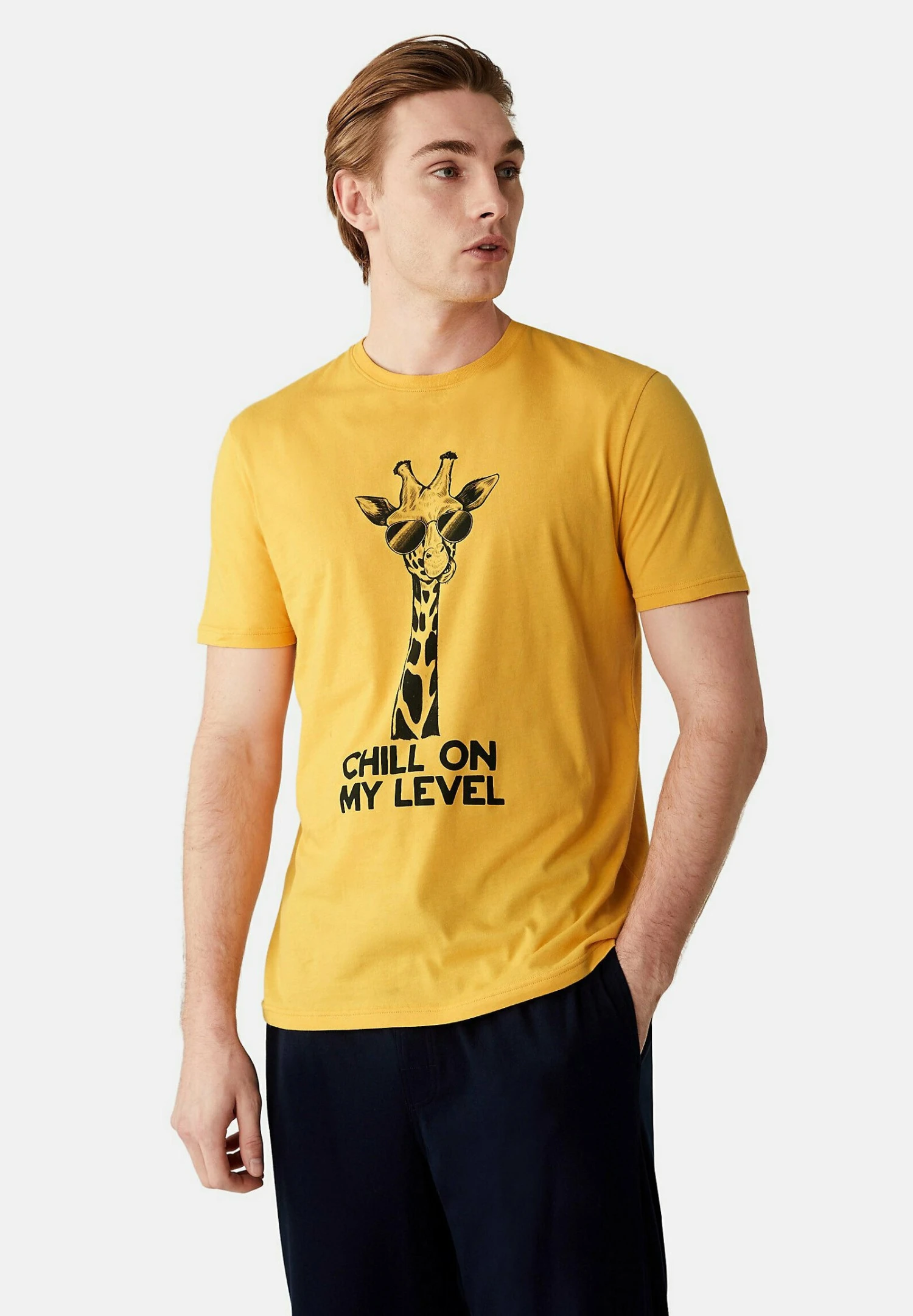 Marks & Spencer PURE GIRAFFE PRINT - Pyjamashirt 3 Marks & Spencer PURE GIRAFFE PRINT - Pyjamashirt