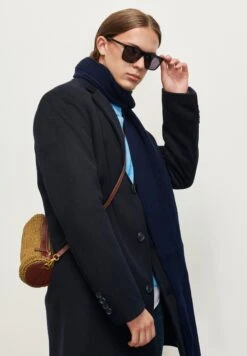 STANDARD FIT PLAIN - Halflange Jas -Heren Kleding Winkel 49876ce392284ca9aa4b1d8fca9ef37f