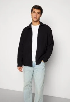 WEEKDAY UNISEX CHRISTOFFER ZIPPED CARDIGAN - Vest -Heren Kleding Winkel 4987743281ed409dbf5bee4b97ca42a2