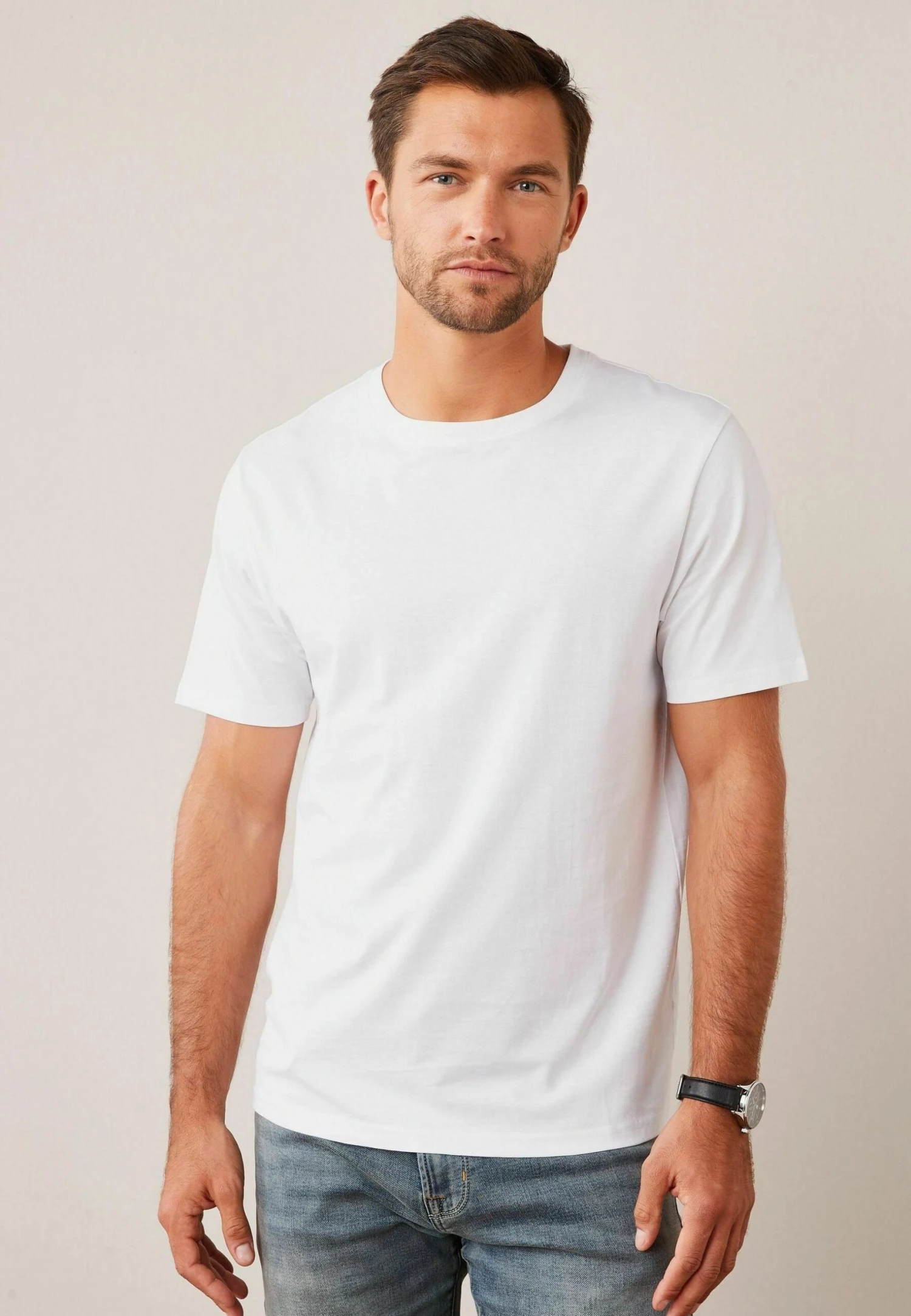Next ESSENTIAL CREW NECK REGULAR FIT - T-shirt Basic 3 Next ESSENTIAL CREW NECK REGULAR FIT - T-shirt Basic