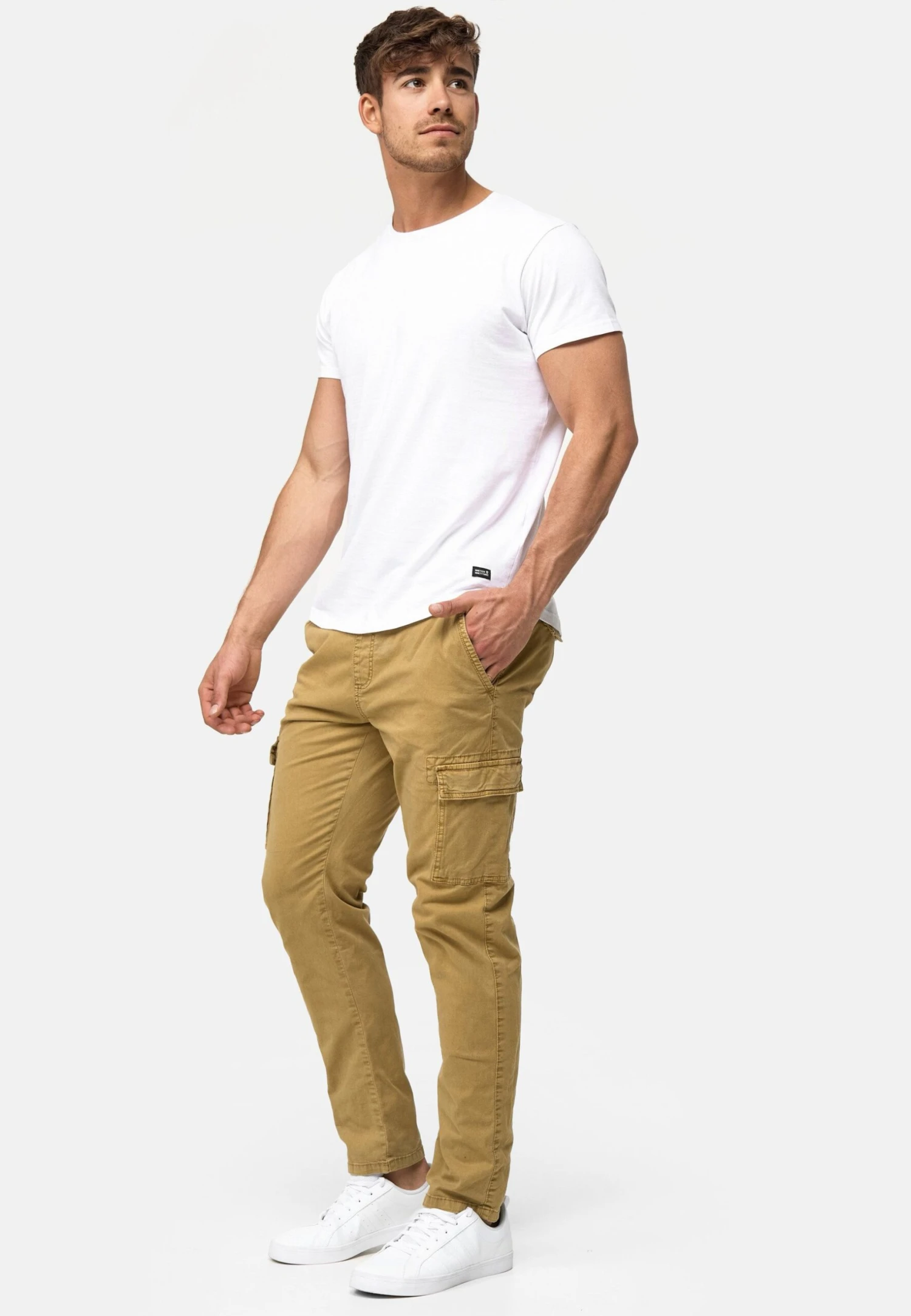 Indicode Jeans BROADWICK - Cargobroek 4 Indicode Jeans BROADWICK - Cargobroek - Afbeelding 2