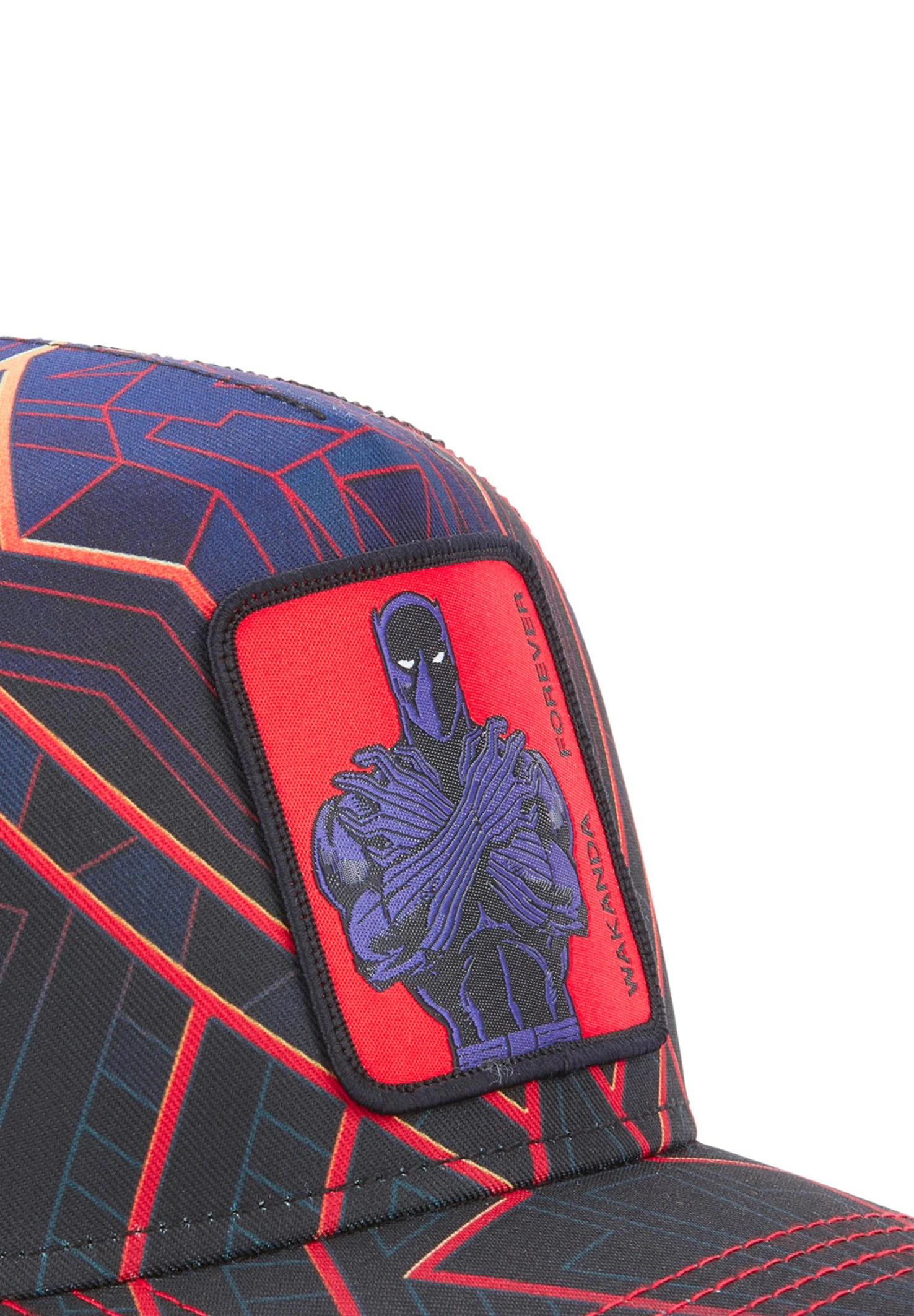 Capslab UNISEX MARVEL BLACK PANTHER TRUCKER - Pet 6 Capslab UNISEX MARVEL BLACK PANTHER TRUCKER - Pet - Afbeelding 4