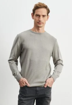 STANDARD FIT O COLLAR - Trui