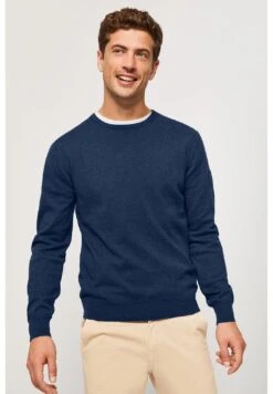 POLO CLUB MIT RUNDHALSAUSSCHNITT - Trui