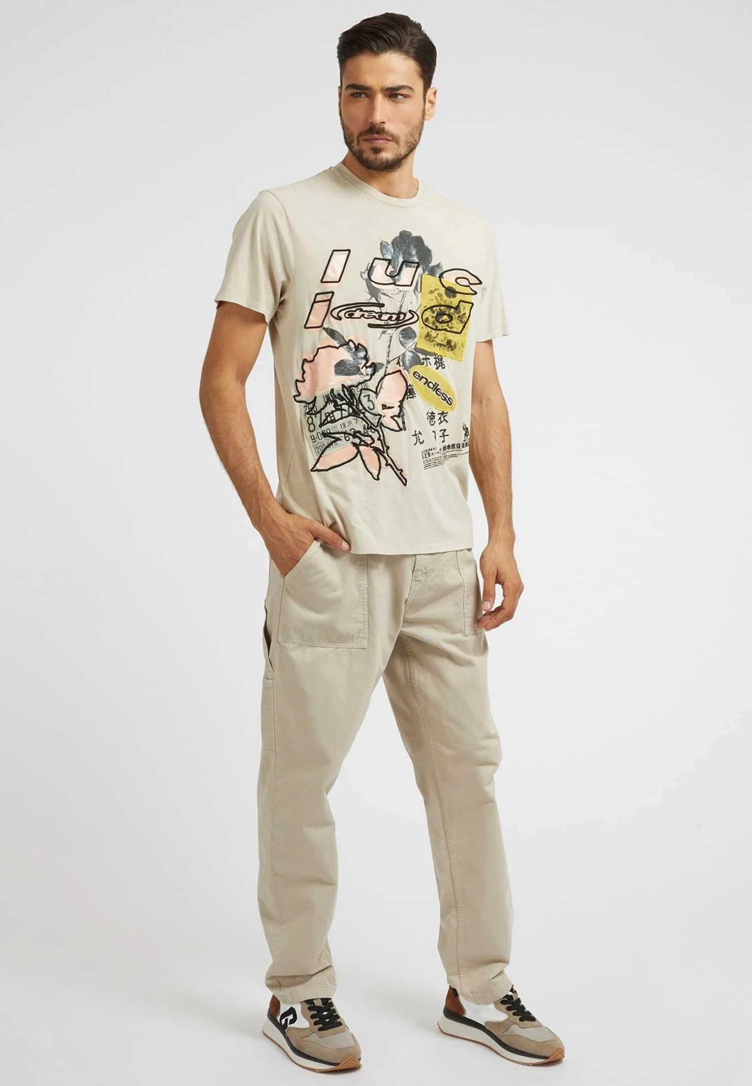 Guess MIT FRONTPRINT - T-shirt Print 4 Guess MIT FRONTPRINT - T-shirt Print - Afbeelding 2