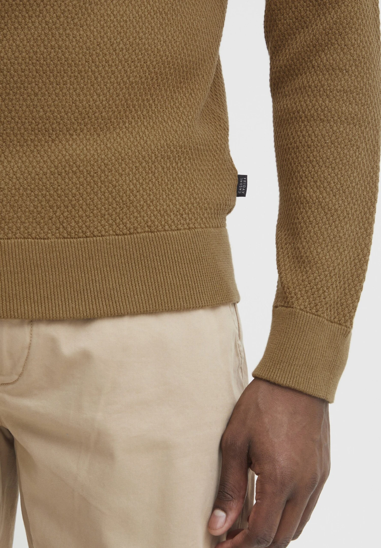 CASUAL FRIDAY KARLO STRUCTURED ZIPPER - Trui 7 CASUAL FRIDAY KARLO STRUCTURED ZIPPER - Trui - Afbeelding 5