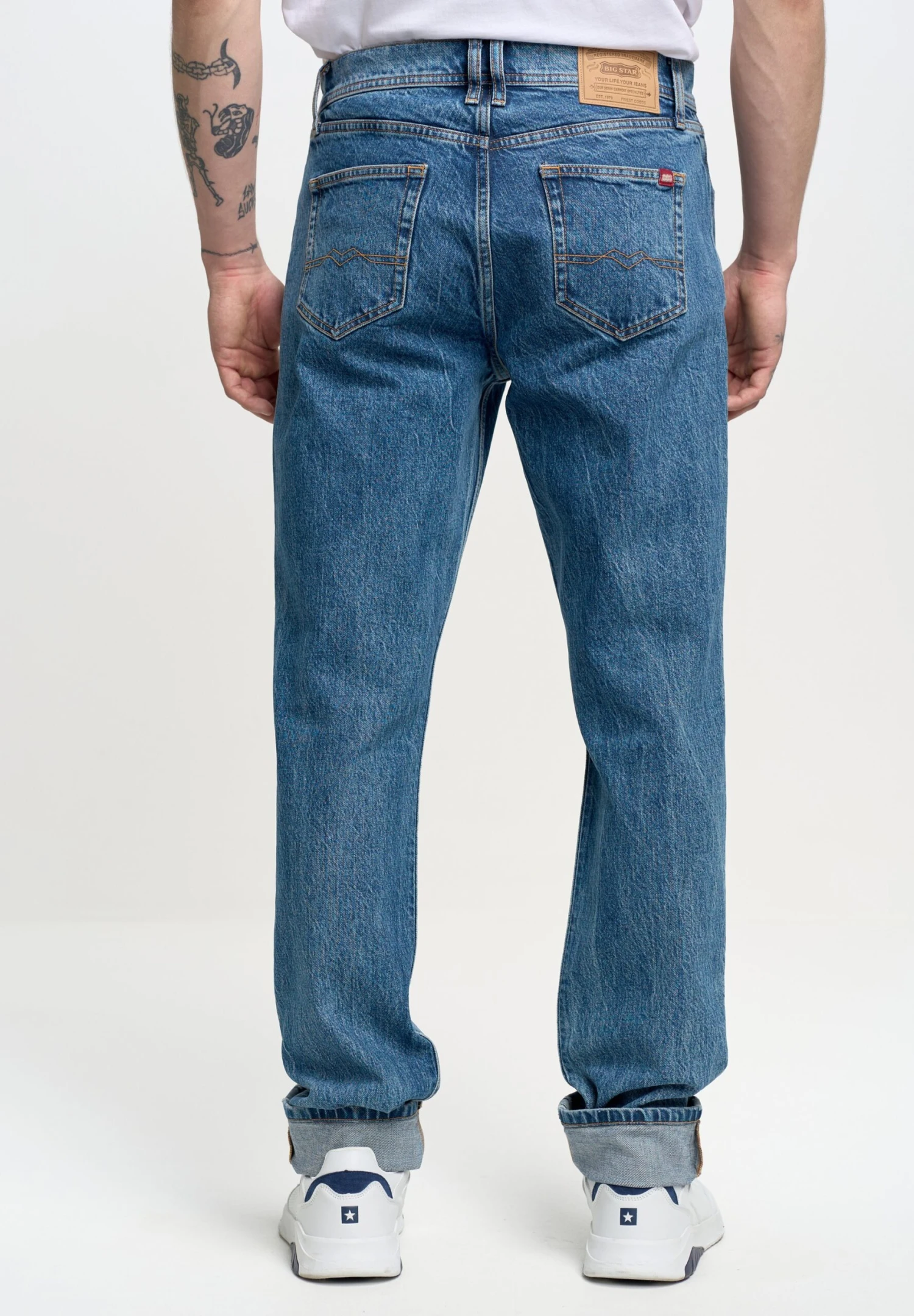 BIG STAR HOSE AUTHENTIC - Straight Leg Jeans 5 BIG STAR HOSE AUTHENTIC - Straight Leg Jeans - Afbeelding 3