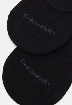 CALVIN KLEIN UNDERWEAR FOOTIE MID CUT 2 PACK UNISEX - Enkelsokken