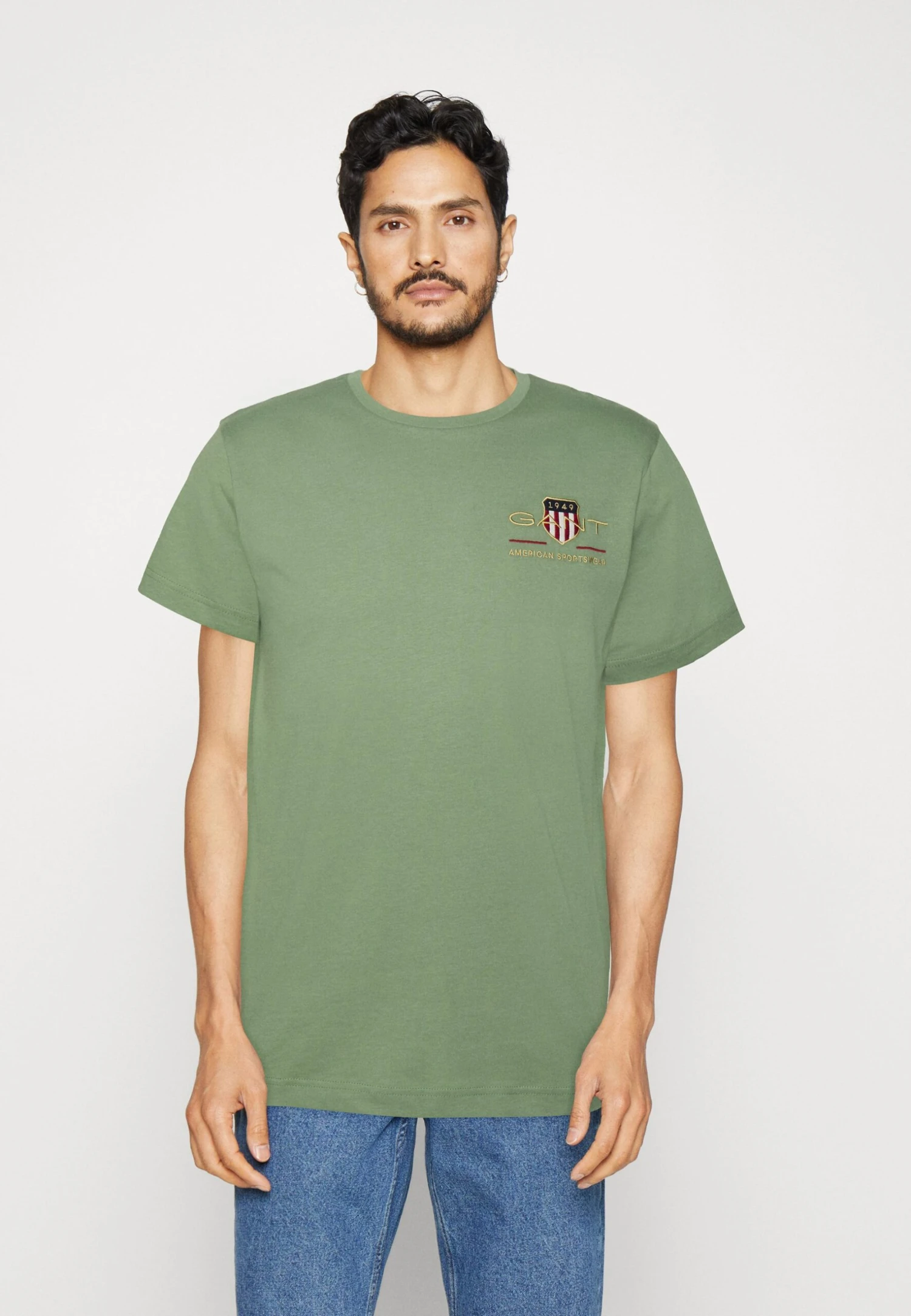 Gant ARCHIVE SHIELD EMB SS - T-shirt Print 3 Gant ARCHIVE SHIELD EMB SS - T-shirt Print