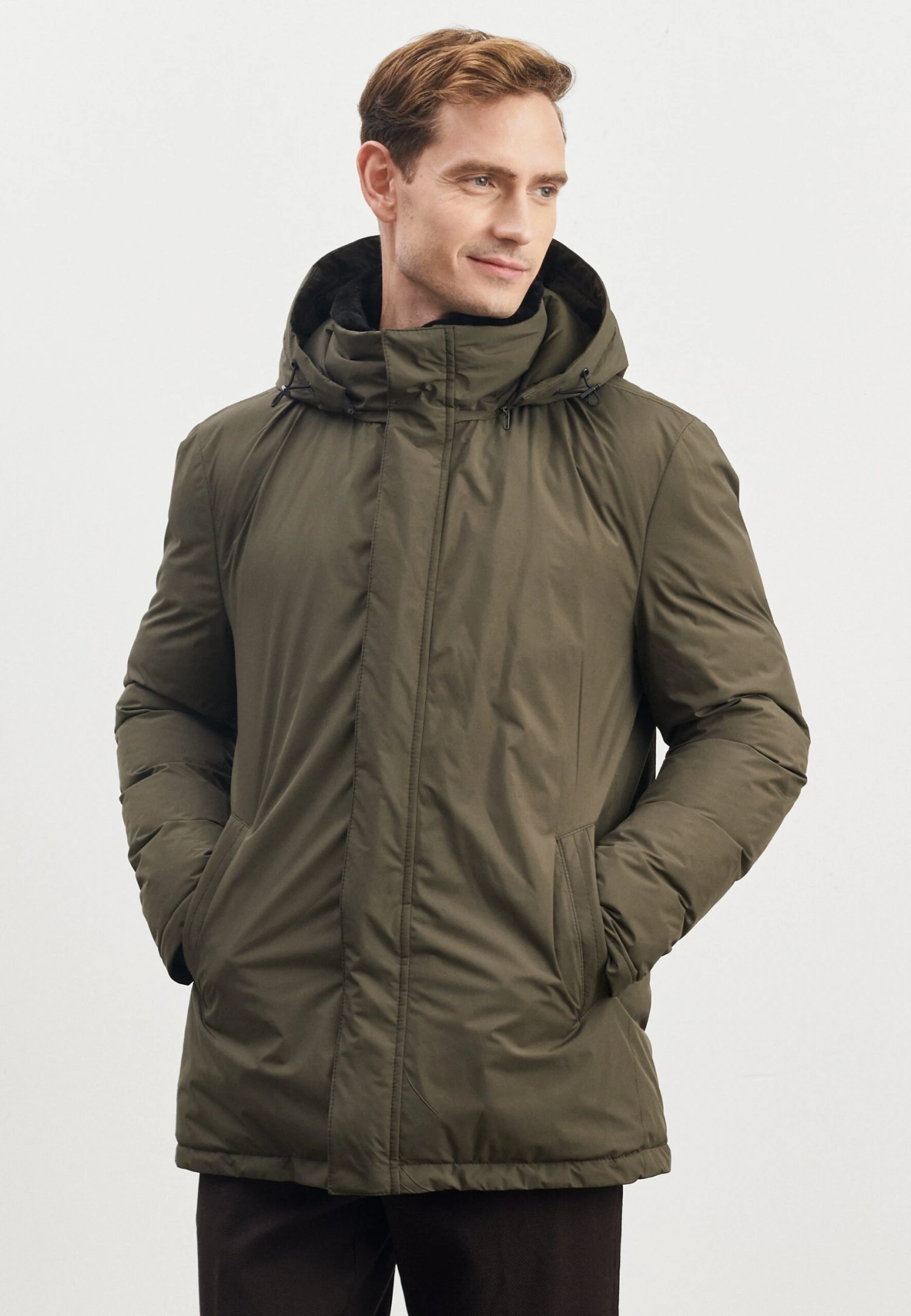 STANDARD FIT PLAIN - Winterjas 4 STANDARD FIT PLAIN - Winterjas - Afbeelding 2