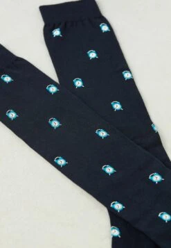 Intimissimi LANGE GEMUSTERTE - Kniekousen - Blu Scuro St Sveglie