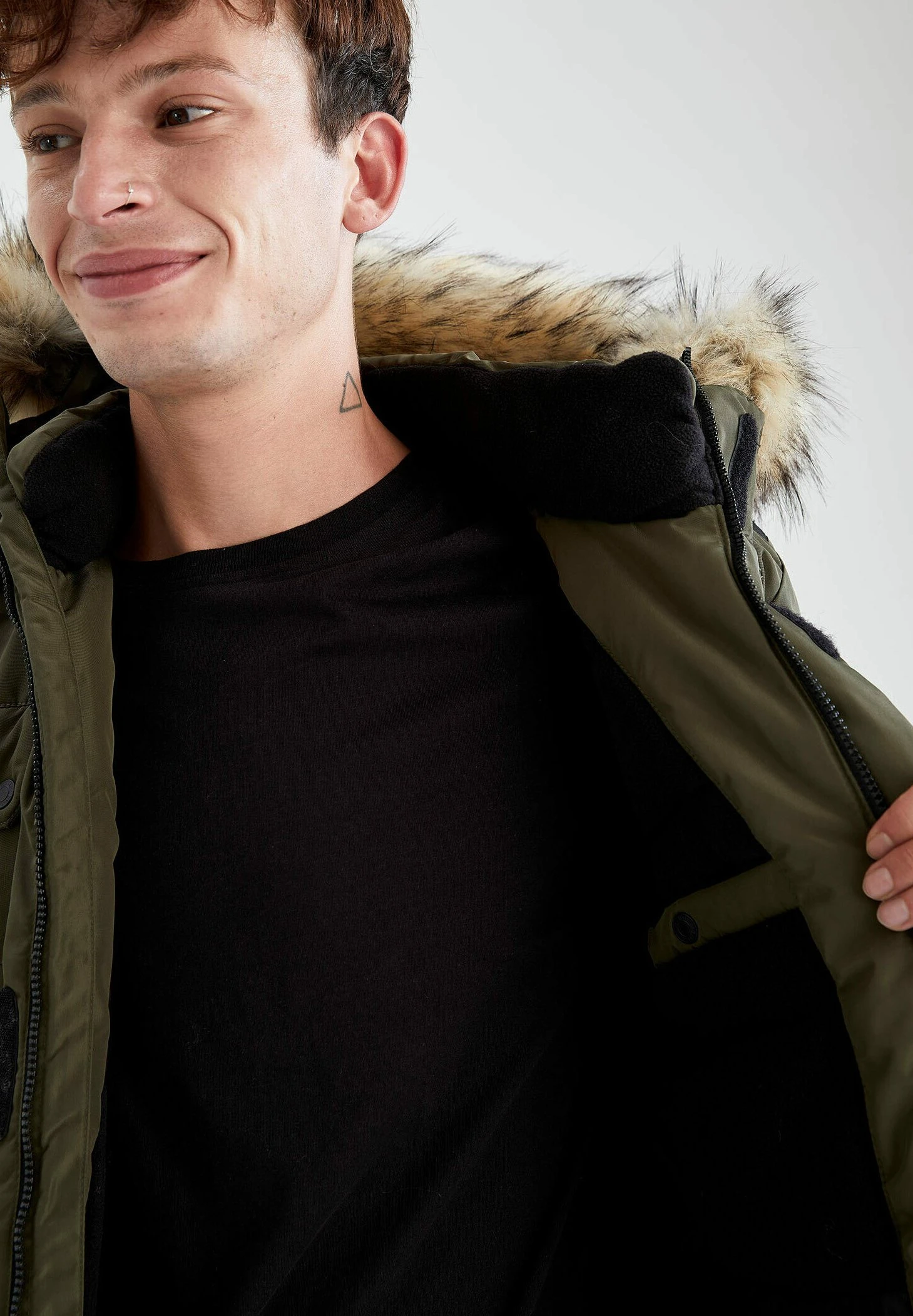 DeFacto SLIM FIT - Winterjas 8 DeFacto SLIM FIT - Winterjas - Afbeelding 6