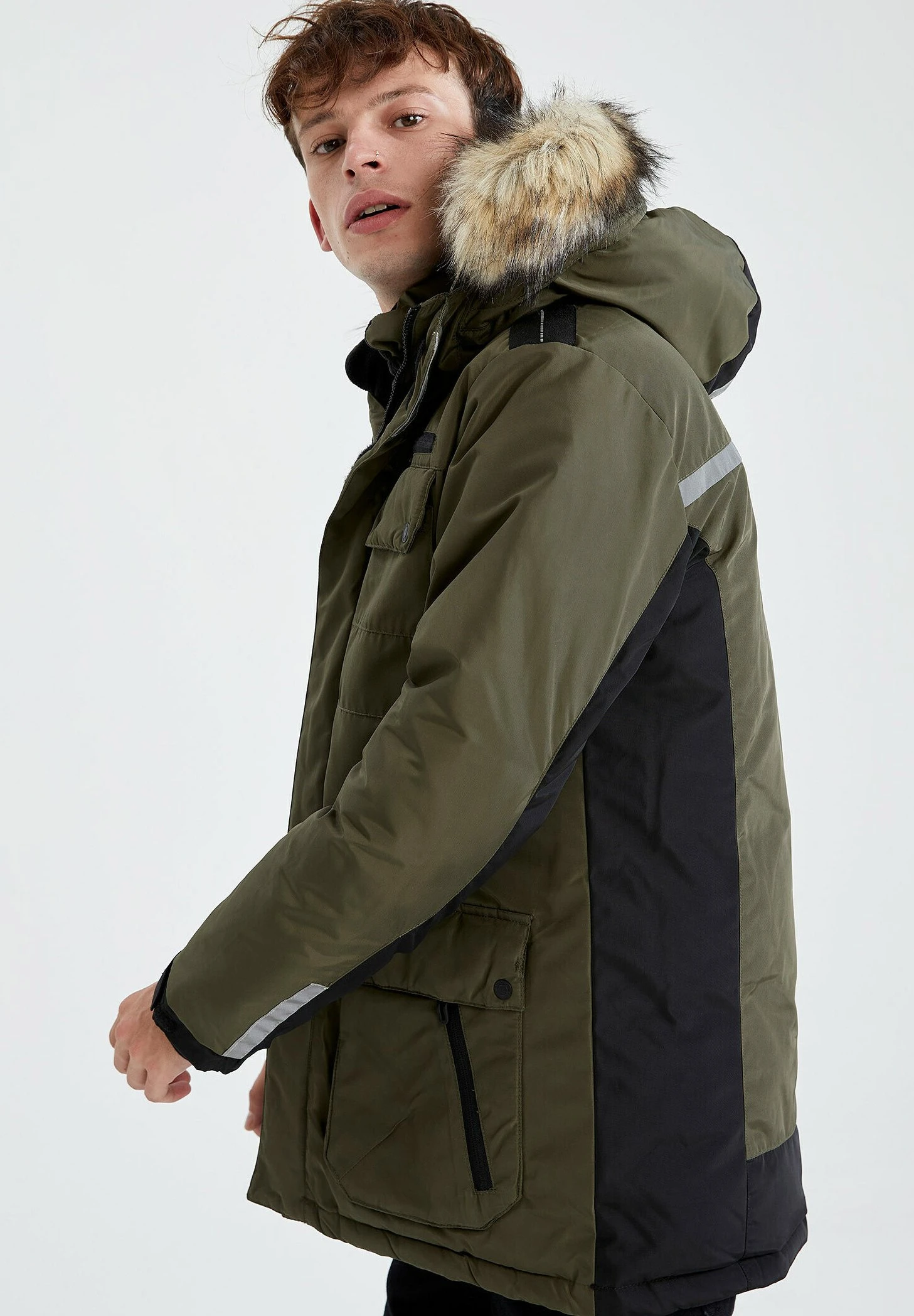 DeFacto SLIM FIT - Winterjas 6 DeFacto SLIM FIT - Winterjas - Afbeelding 4