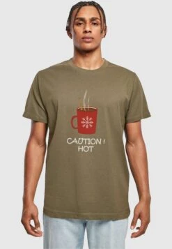 CAUTION HOT ROUND NECK - T-shirt Print
