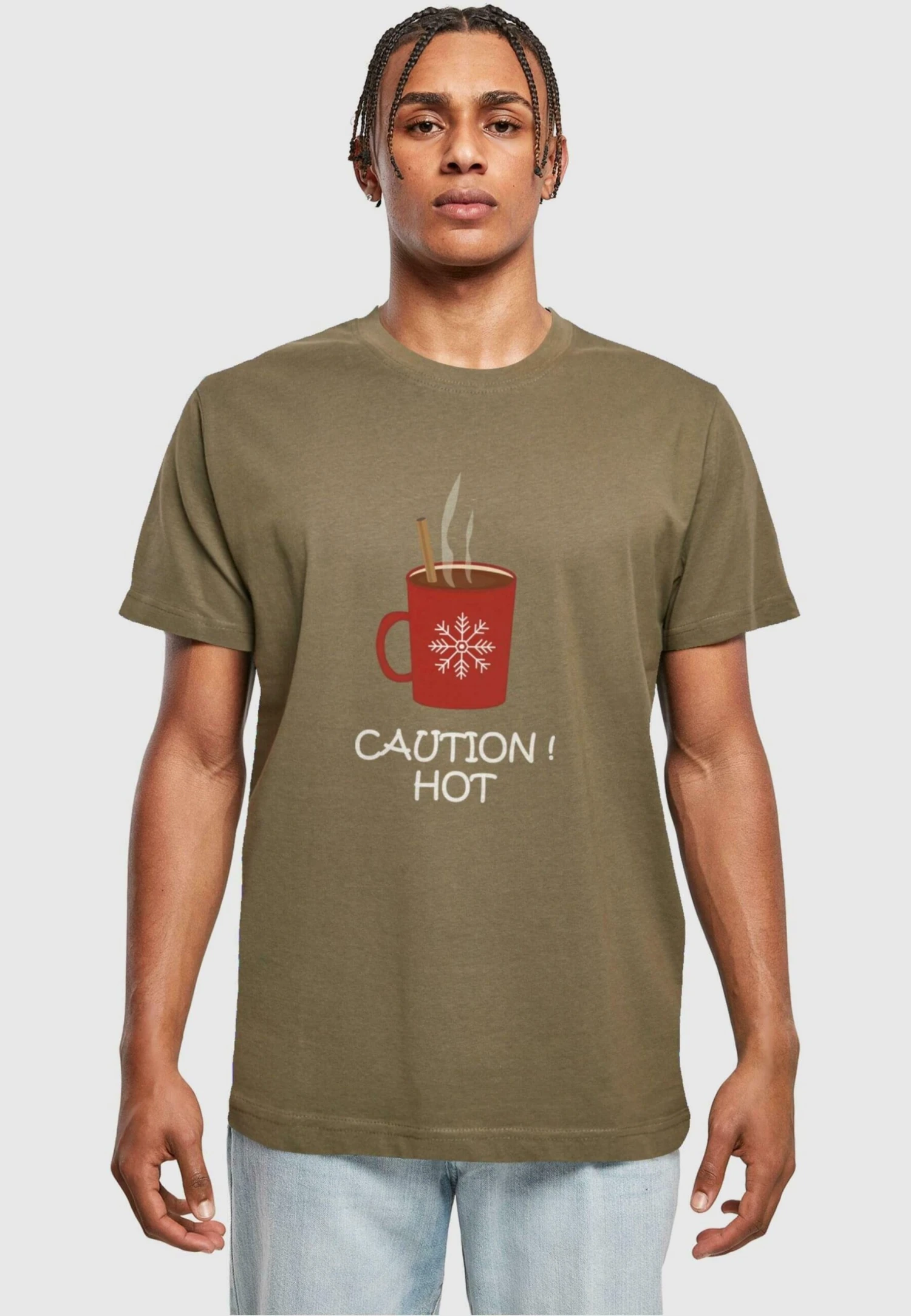 CAUTION HOT ROUND NECK - T-shirt Print 3 CAUTION HOT ROUND NECK - T-shirt Print