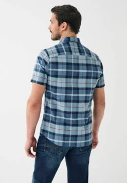 Next STRETCH OXFORD CHECK SHORT SLEEVE STANDARD - Overhemd -Heren Kleding Winkel c49bd166ee5846098fda6de36b77dc80