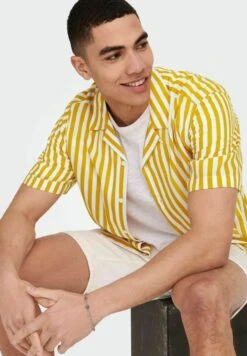 Only & Sons ONSWAYNE LIFE SS NOOS - Overhemd 5 Only & Sons ONSWAYNE LIFE SS NOOS - Overhemd -Heren Kleding Winkel ce66a9c09be44372b57cdcd4041811a8