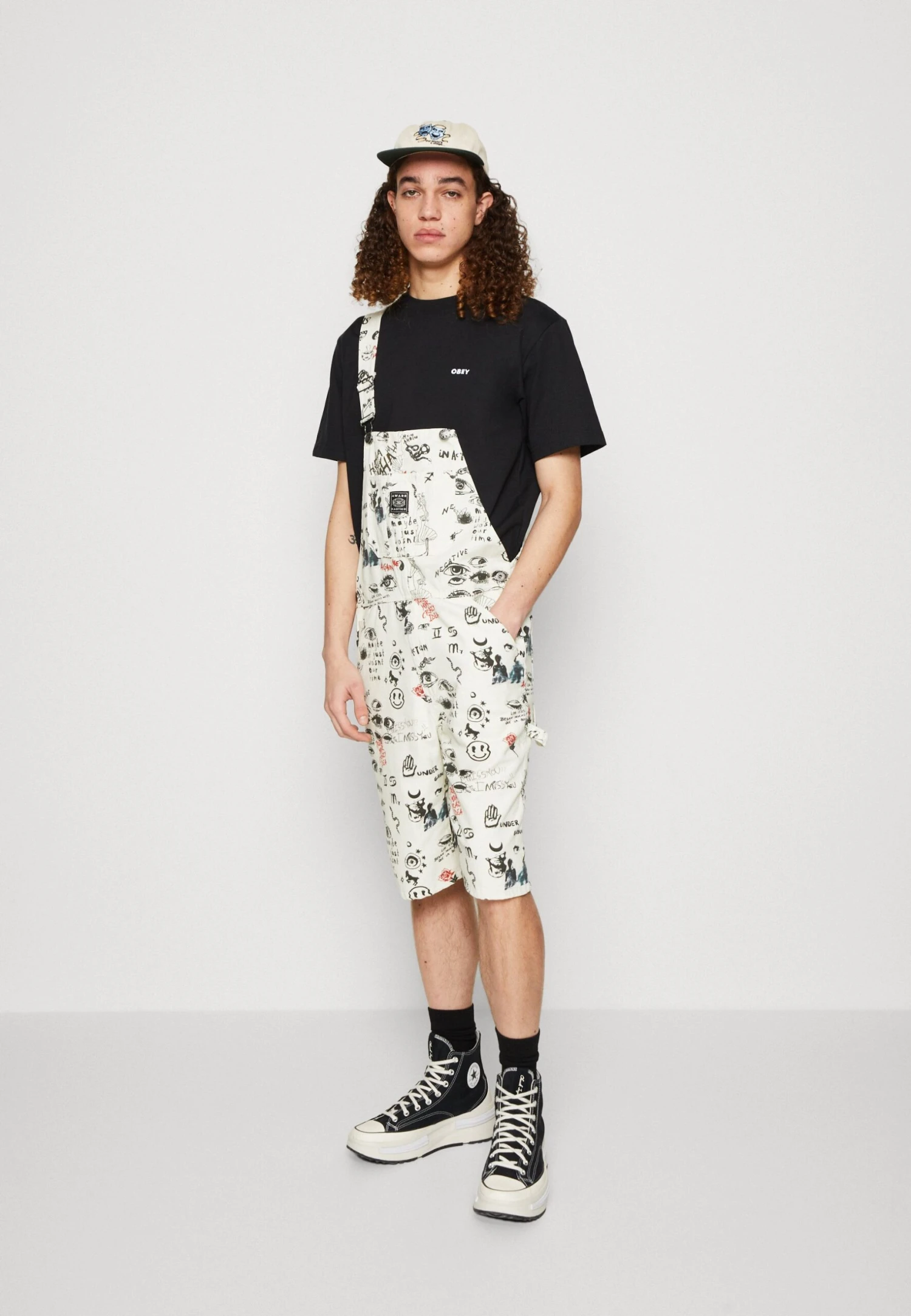 Kaotiko OVERALL UNDERGROUND UNISEX - Tuinbroek 4 Kaotiko OVERALL UNDERGROUND UNISEX - Tuinbroek - Afbeelding 2