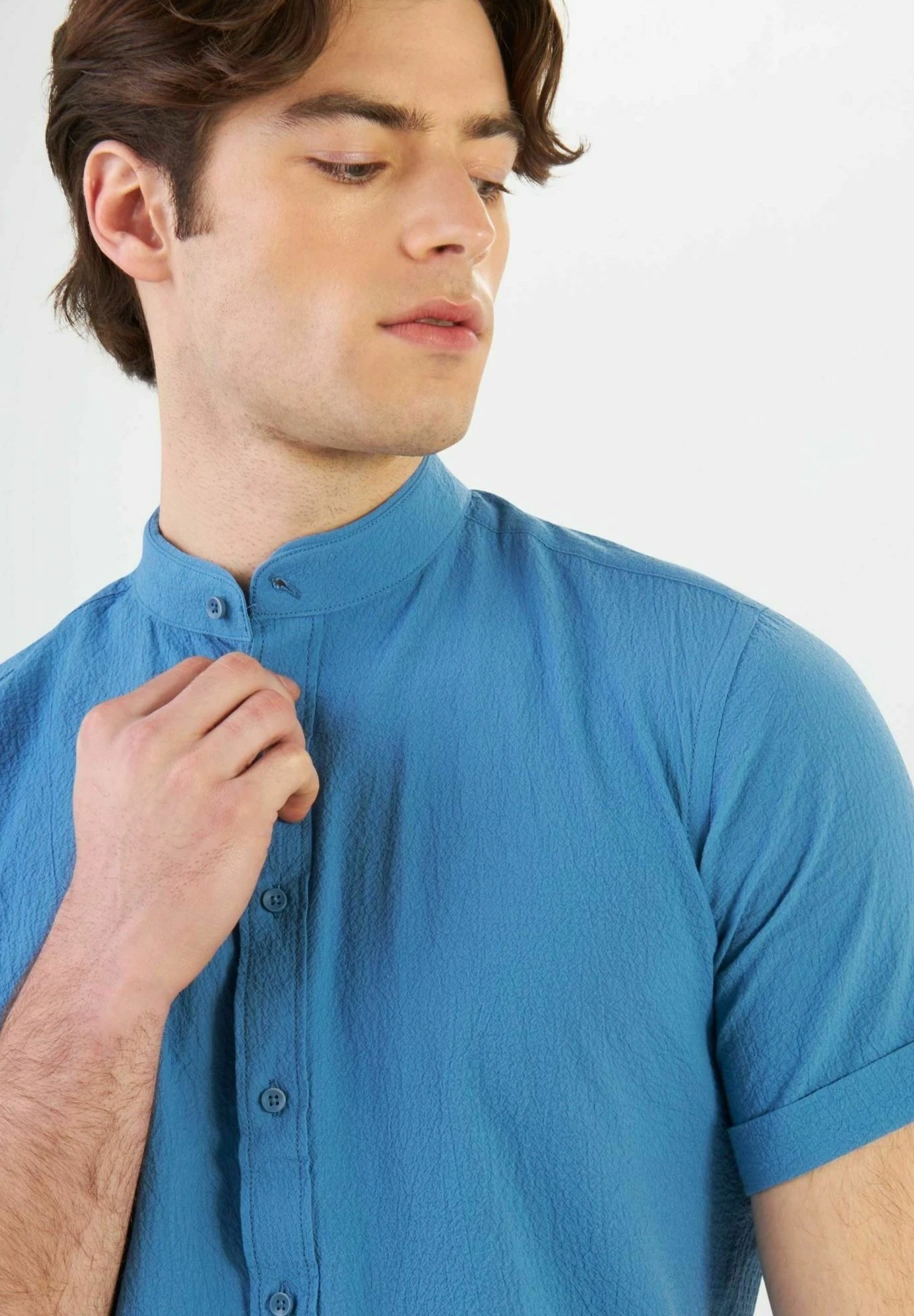 SEERSUCKER - Overhemd 6 SEERSUCKER - Overhemd - Afbeelding 4