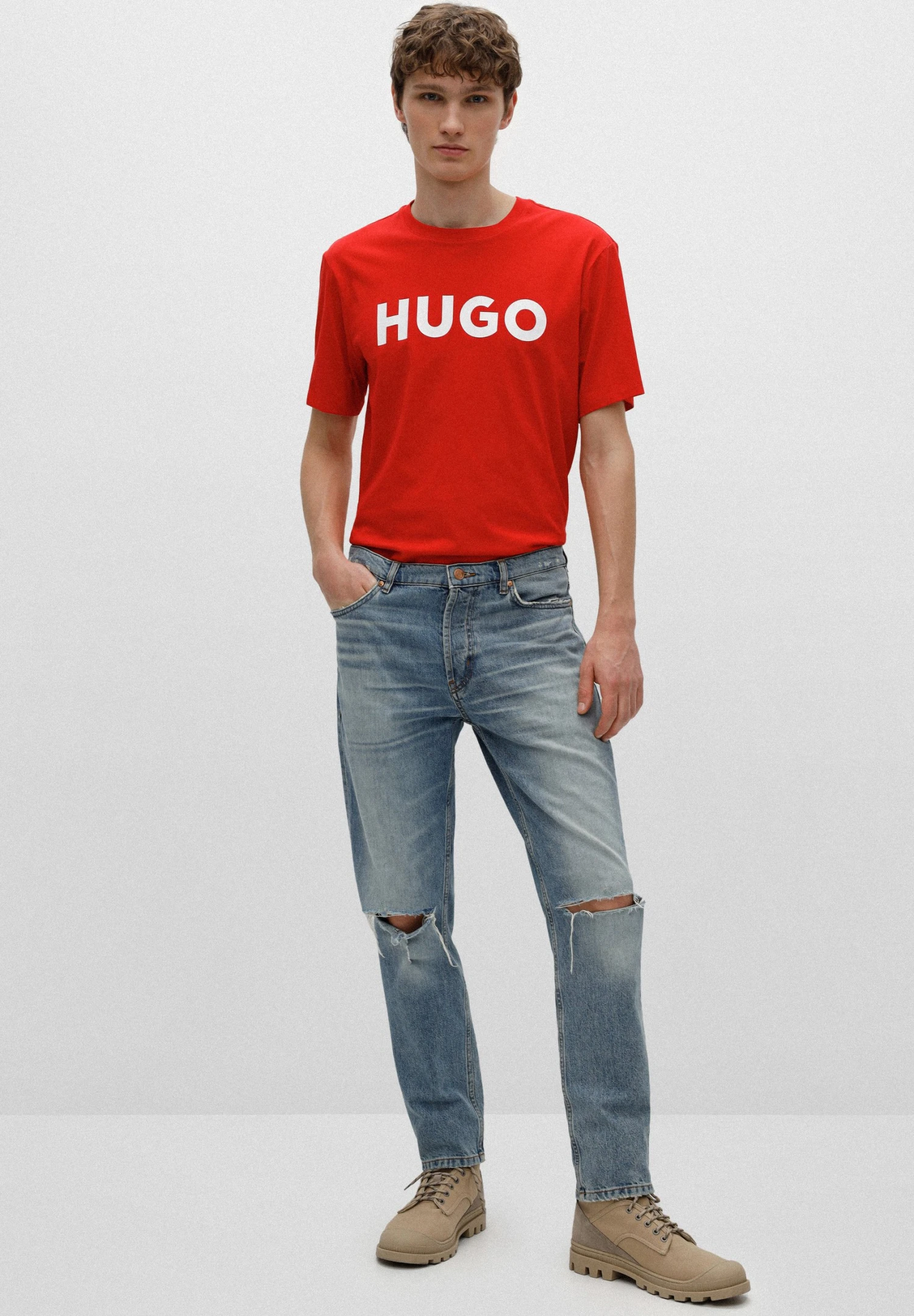 Hugo DOLIVE - T-shirt Print 4 Hugo DOLIVE - T-shirt Print - Afbeelding 2