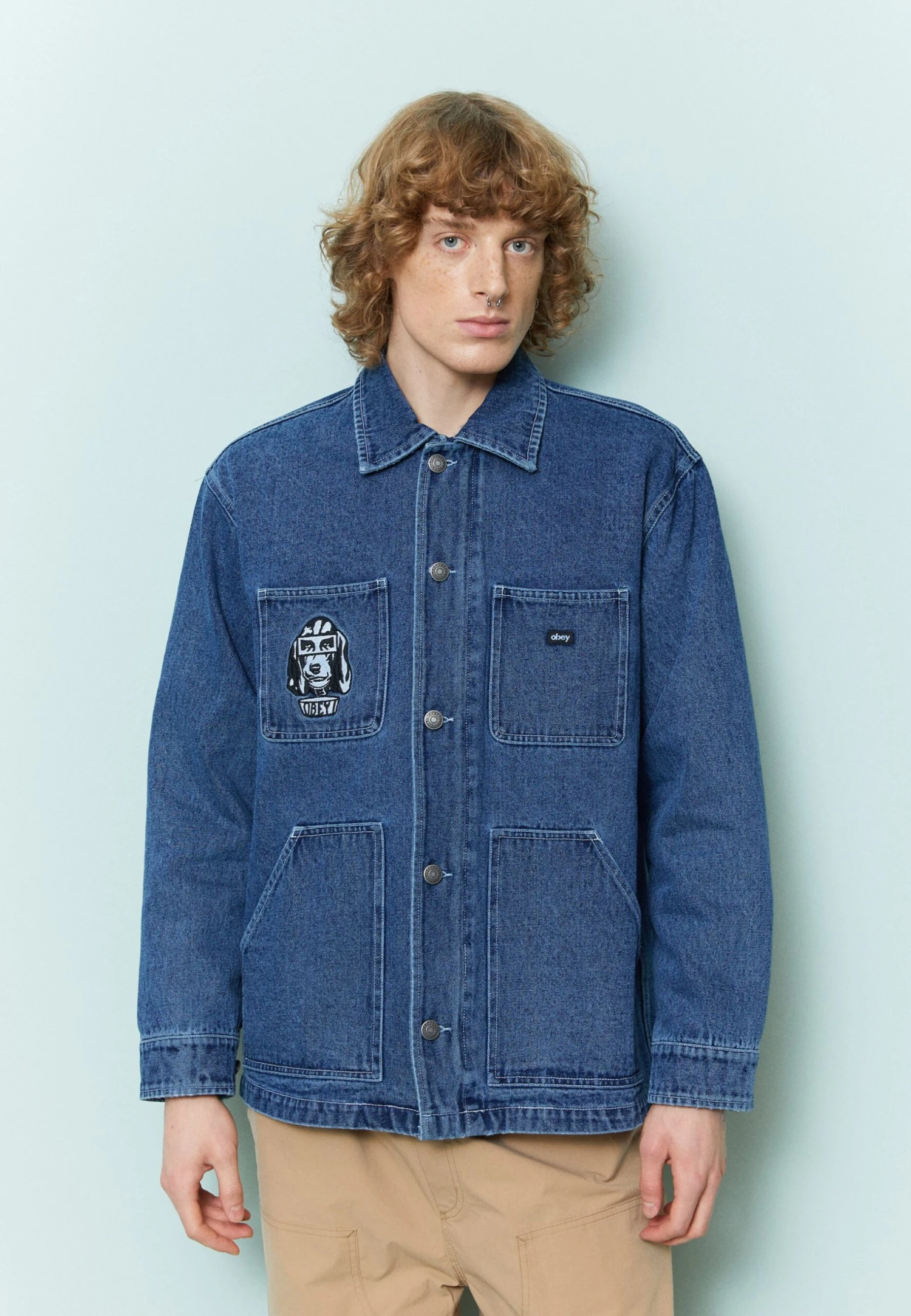 Obey Clothing HYMN JACKET - Halflange Jas 3 Obey Clothing HYMN JACKET - Halflange Jas