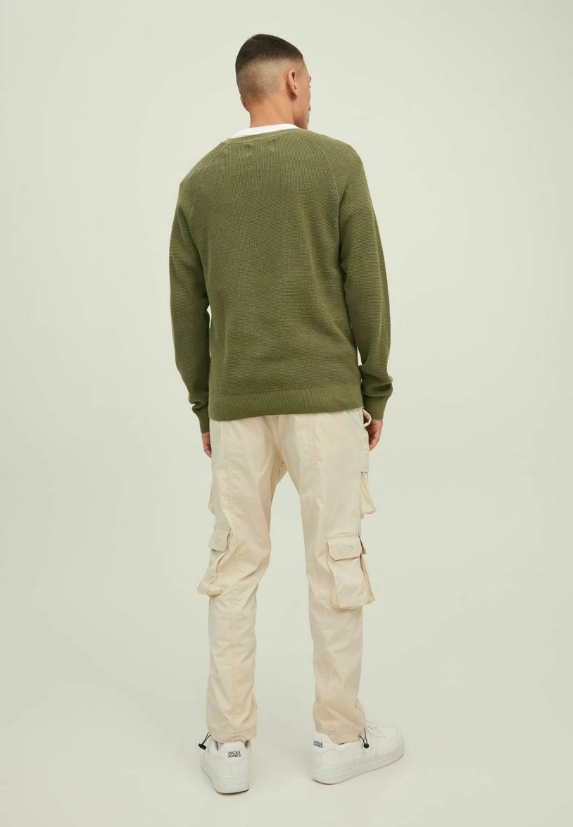 Jack & Jones JCOCLASSIC WAFFLE CREW NECK - Trui 5 Jack & Jones JCOCLASSIC WAFFLE CREW NECK - Trui - Afbeelding 3