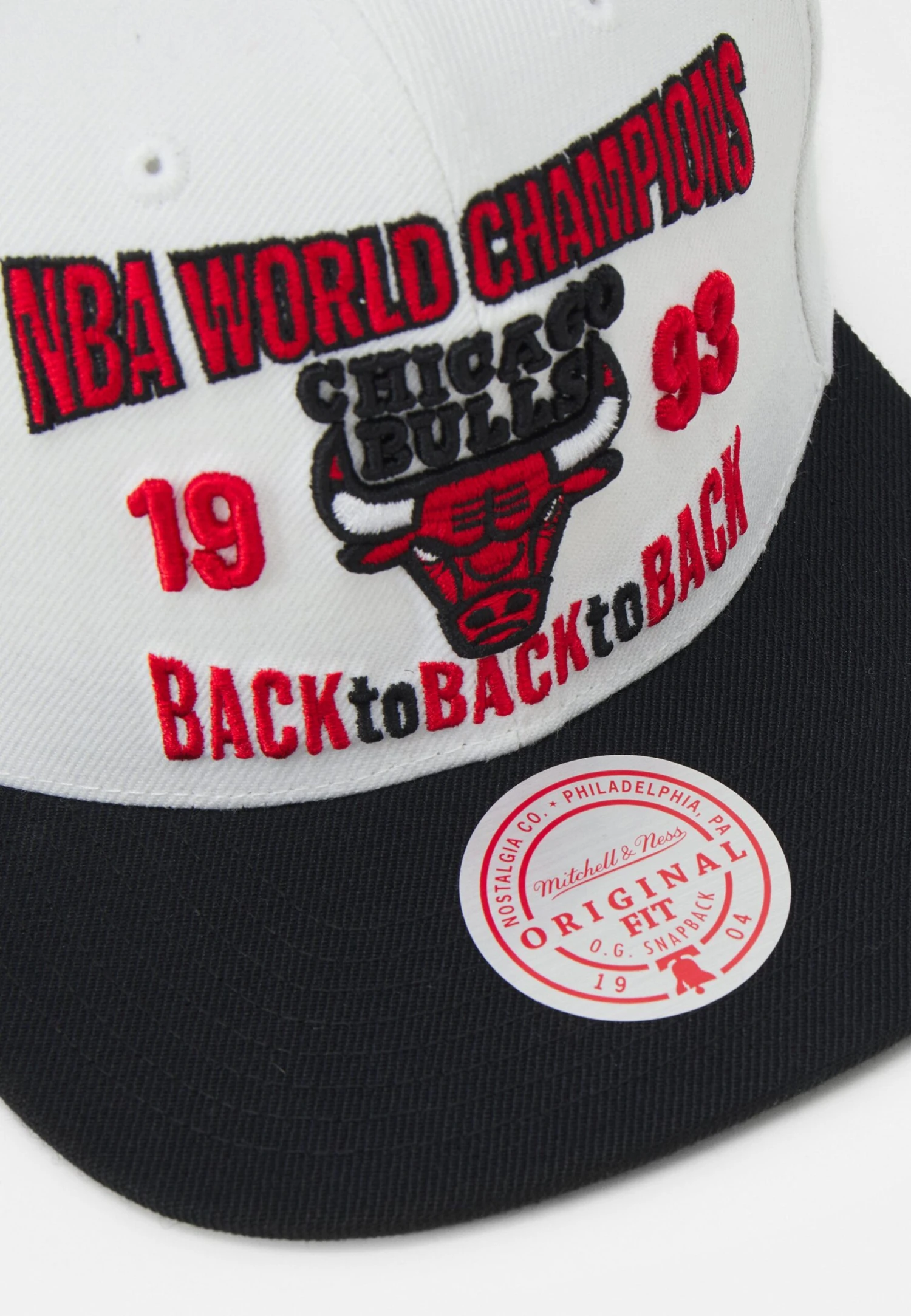 Mitchell & Ness NBA CHICAGO BULLS BACK TO 93 SNAPBACK - Fanartikel 6 Mitchell & Ness NBA CHICAGO BULLS BACK TO 93 SNAPBACK - Fanartikel - Afbeelding 4