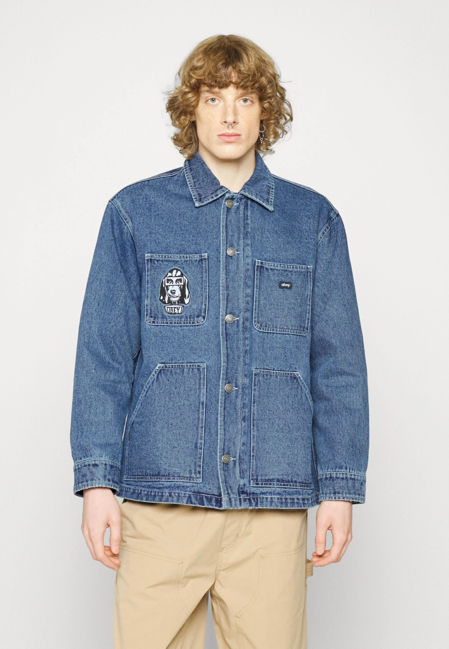 Obey Clothing HYMN JACKET - Halflange Jas 5 Obey Clothing HYMN JACKET - Halflange Jas - Afbeelding 3