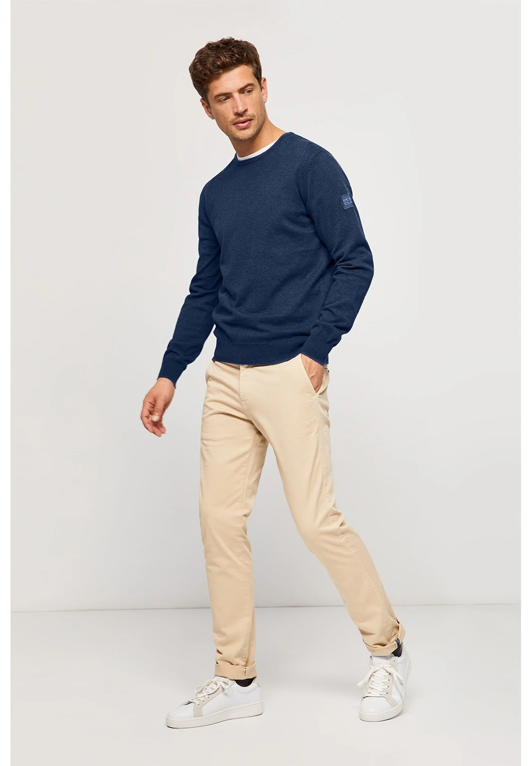 POLO CLUB MIT RUNDHALSAUSSCHNITT - Trui 4 POLO CLUB MIT RUNDHALSAUSSCHNITT - Trui - Afbeelding 2