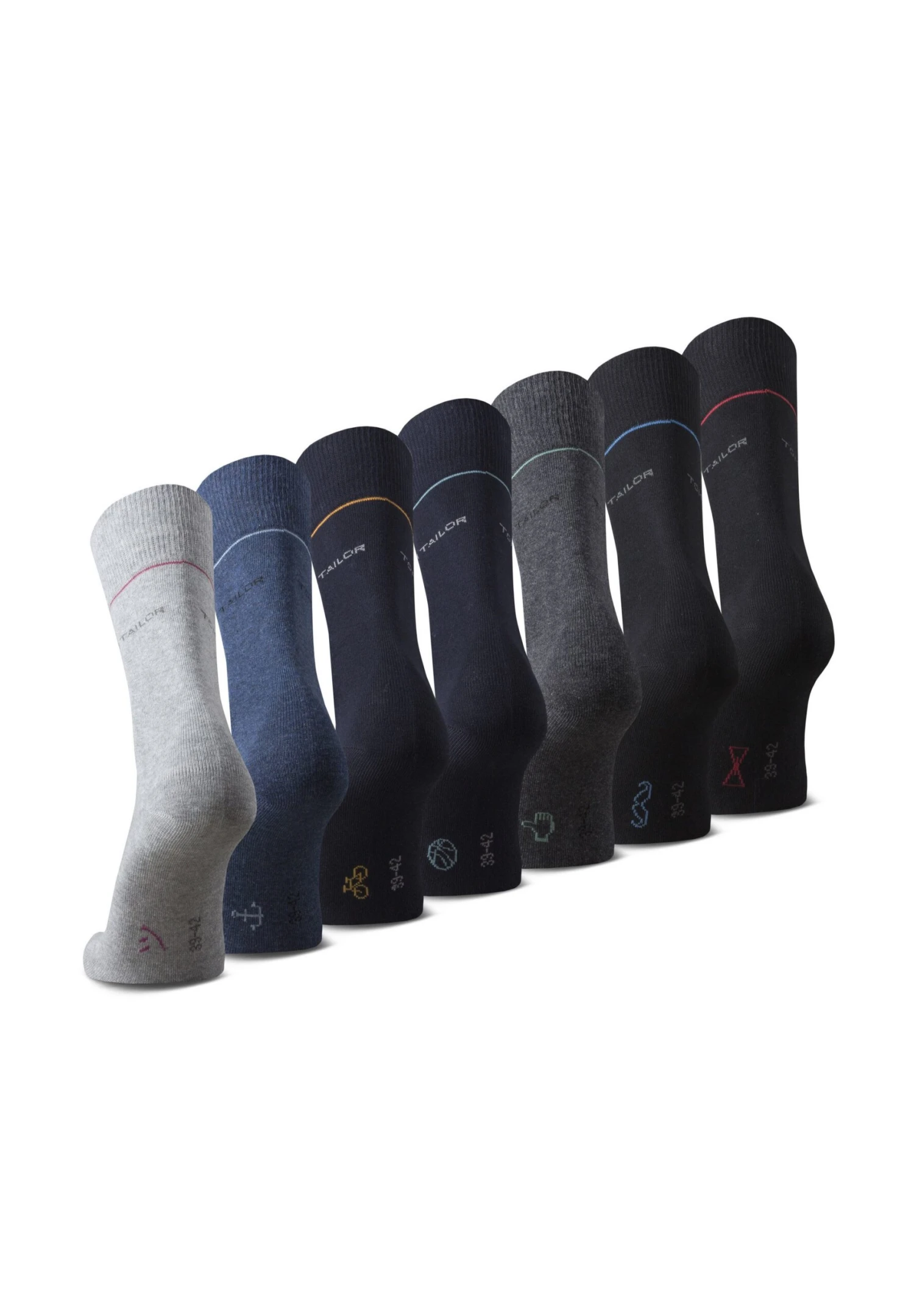 Tom Tailor 7 PAAR WOCHEN- GESCHENKBOX - Sokken 5 Tom Tailor 7 PAAR WOCHEN- GESCHENKBOX - Sokken - Afbeelding 3